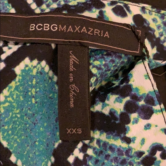 NWT BCBGMAXAZRIA cutout tank top sz XXS - Picture 6 of 7